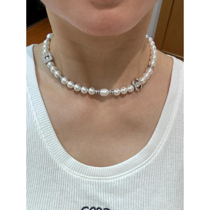 18K  Chanel Pearl Necklace